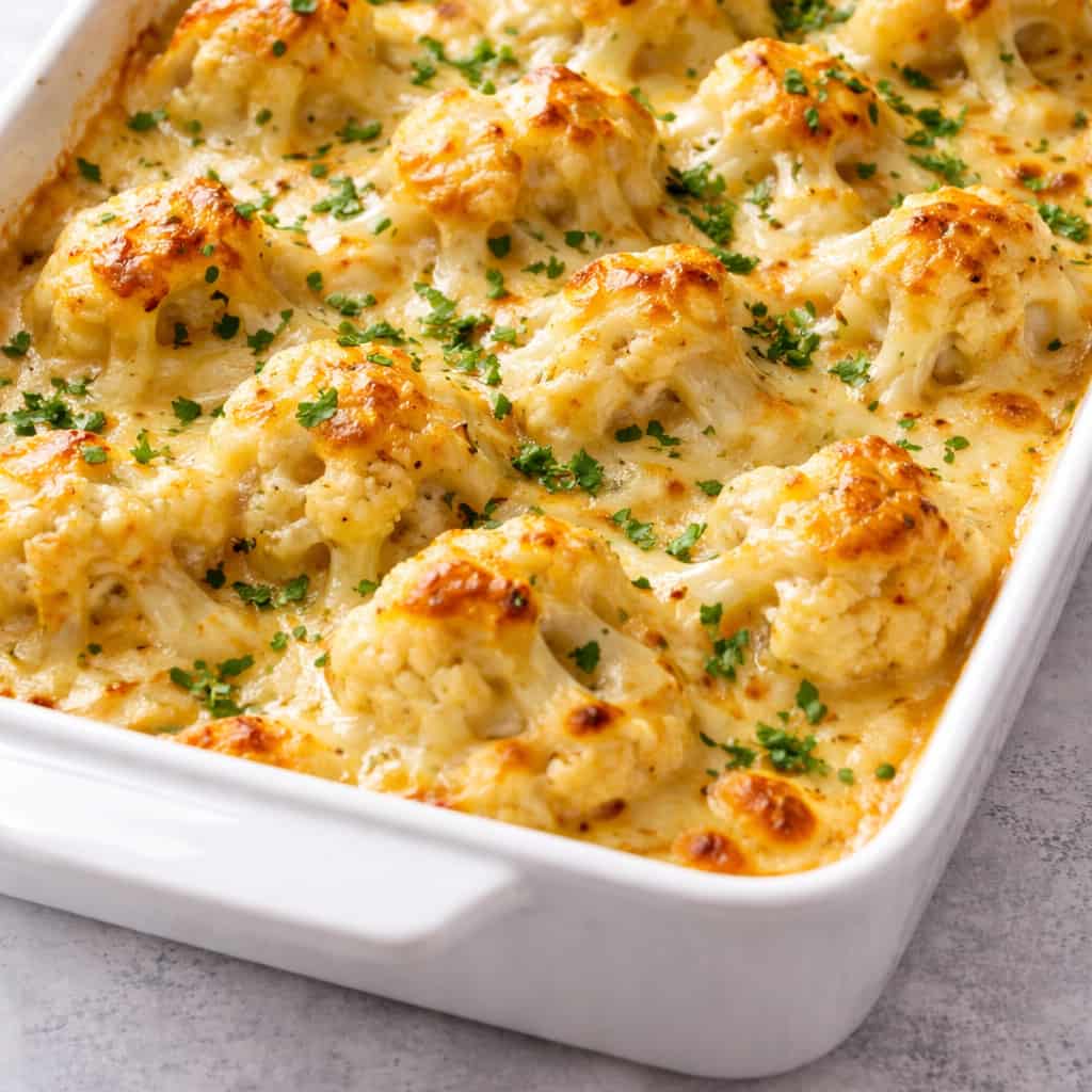 Cheesy Cauliflower Recipe