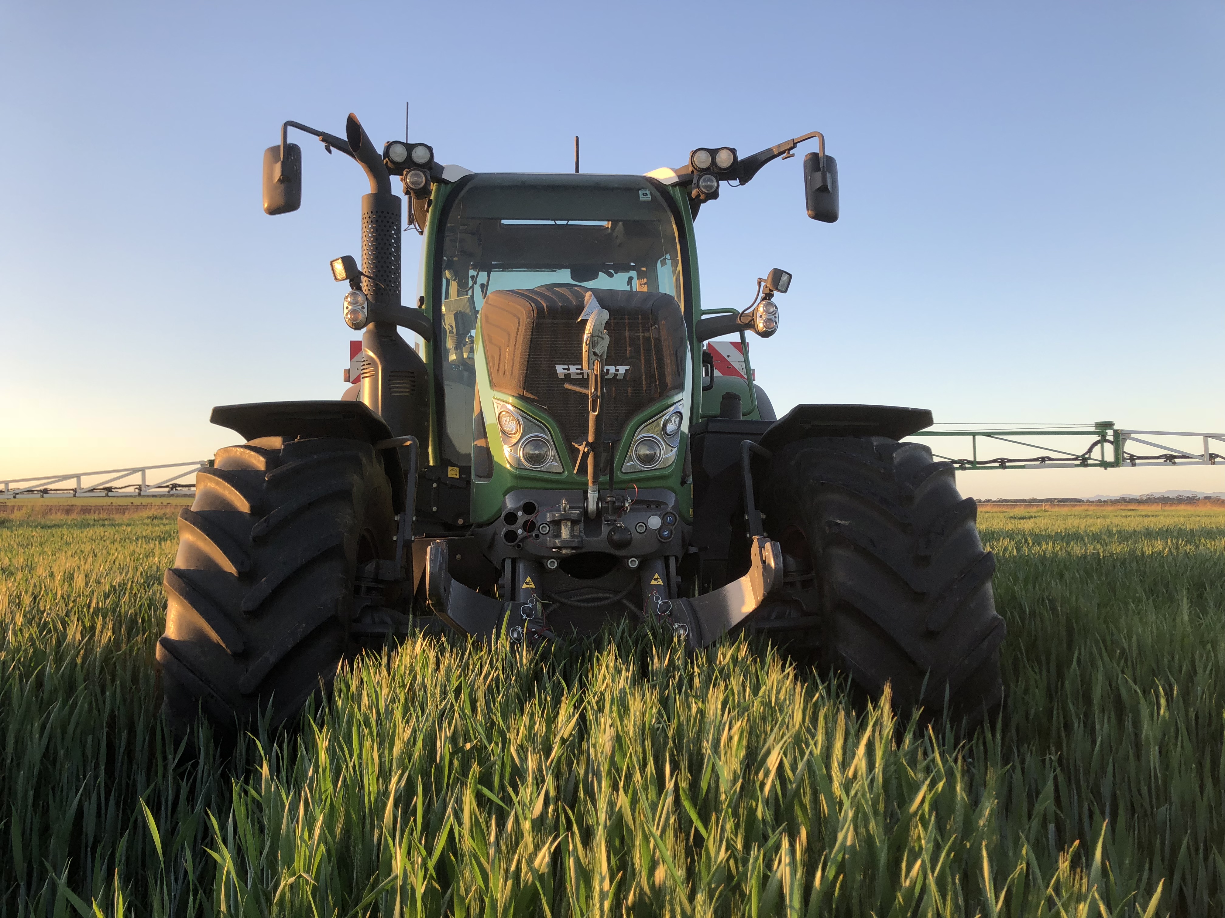 Organic Flaxseed Tractor