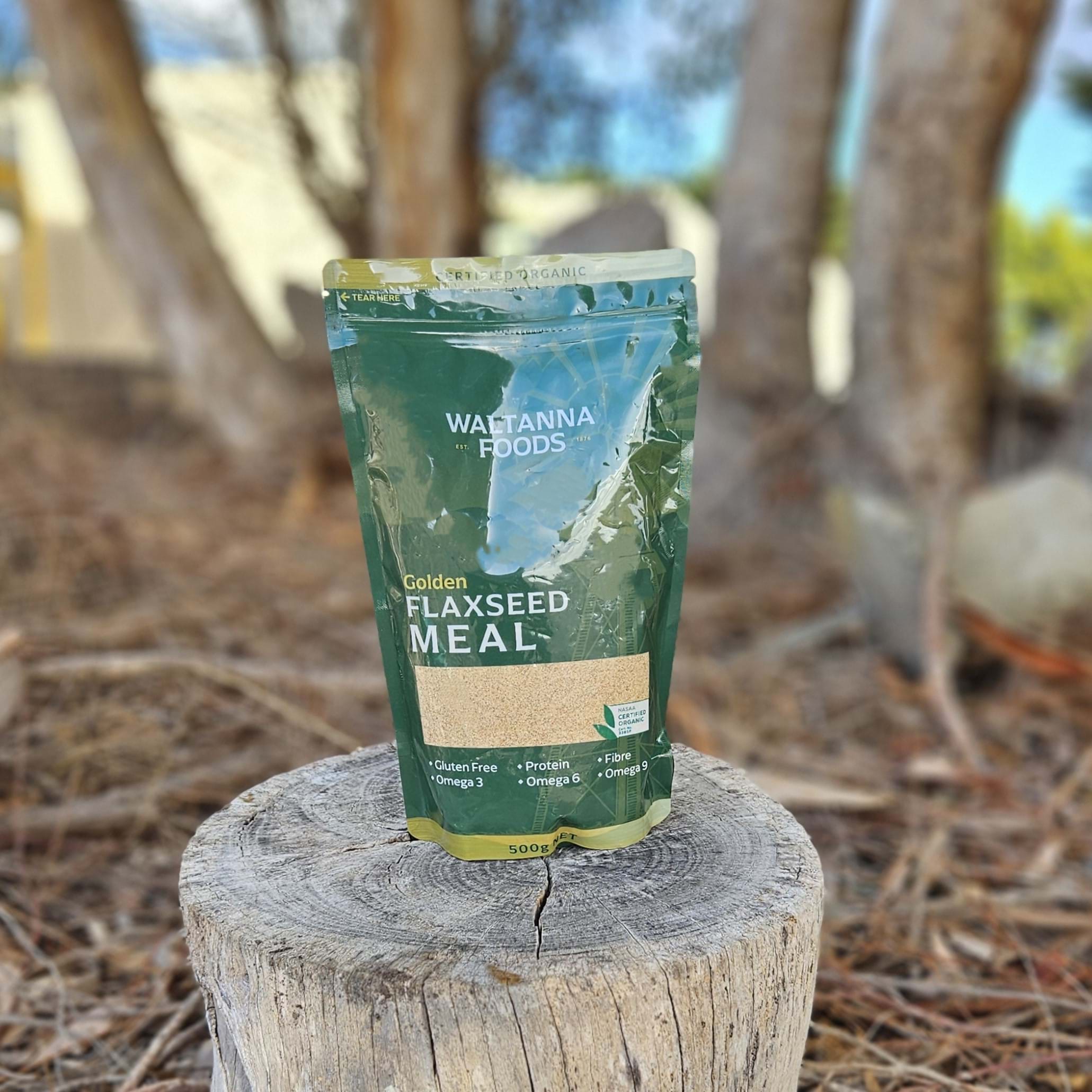 Waltanna Foods Organic Golden Flaxseed Meal